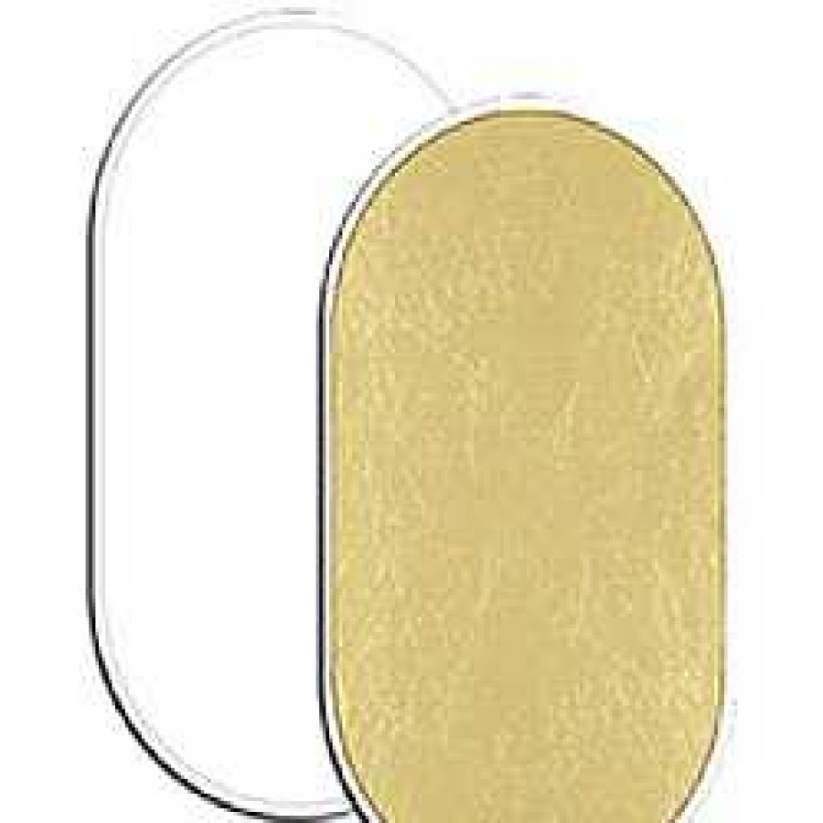 Photoflex Photoflex Soft Gold/White Reversible Litedisc 41 X 74" Oval Collapsible Reflector Collapsible Reflectors