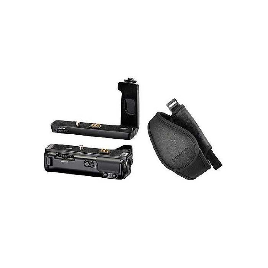 OM System Om System Hld-6 Value Bundle - Hld-6 Power Battery Holder With Gs-4 Grip Batteries & Adapters