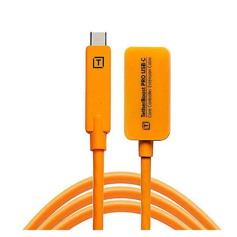 Tether Tools Tether Tools Tetherboost Pro Usb-C Core Controller Extension Cable (Orange) Cables