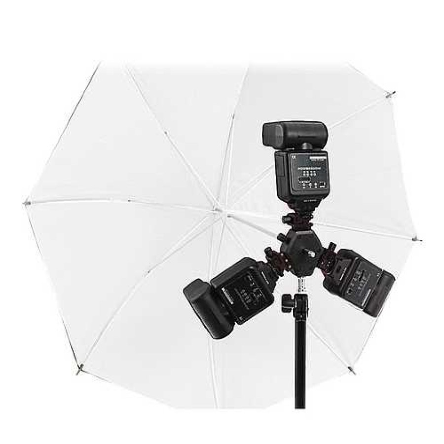 RPS Studio Rps Studio Lighting Triple Flash/Umbrella Mount Light Stand Accessories