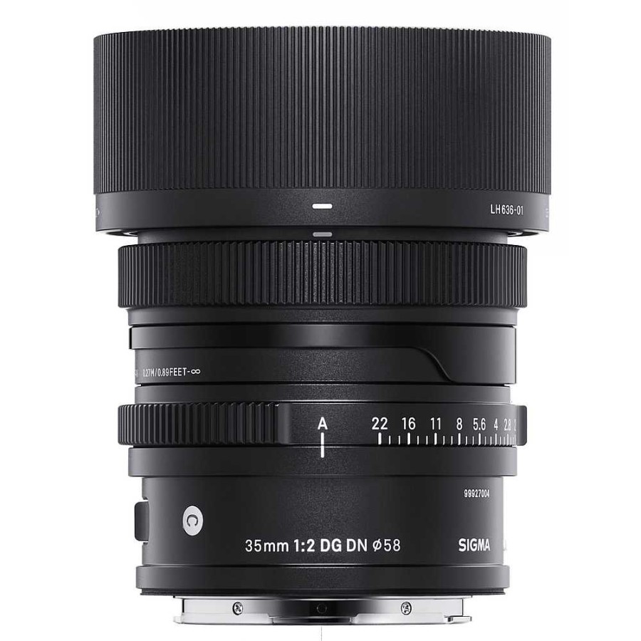 Sigma Sigma 35Mm F/2 Dg Dn Contemporary Lens For Sony E Wide Angle Lenses