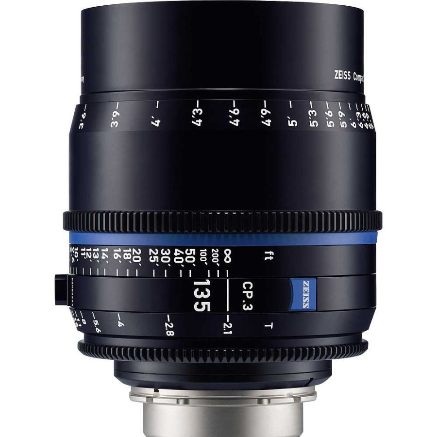 Zeiss Zeiss Cp.3 135Mm T2.1 Compact Prime Lens (Sony E Mount, Feet) Digital Cinema Lenses