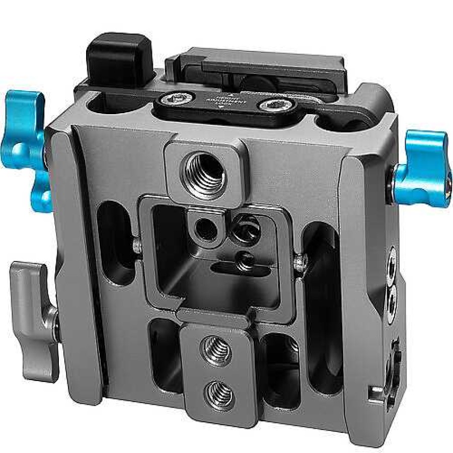 Kondor Blue Kondor Blue 501 Adjustable Baseplate (501 Qr, Space Gray) Video Tripods & Supports