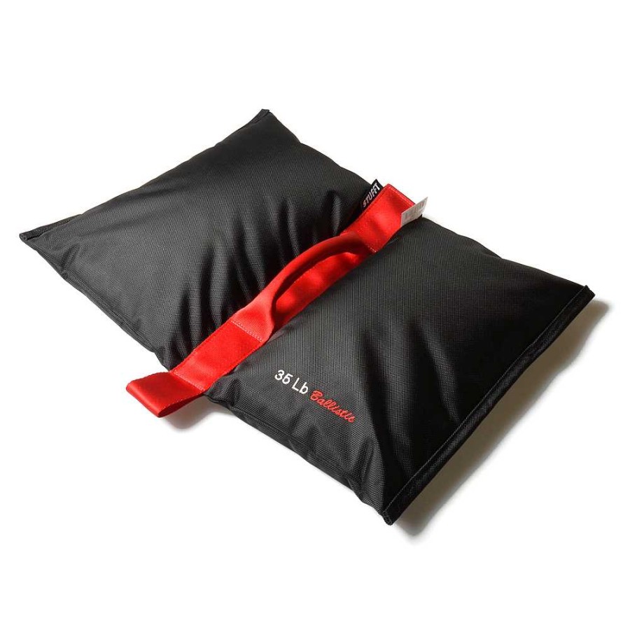 STUFFT Stufft Sandbag 35 Lb (Black With Red Handle) Sand & Weight Bags