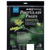 Itoya Itoya Polyglass Pages 9 In. X 12 In. Vertical Pack Of 10 Portfolios & Archival Storage