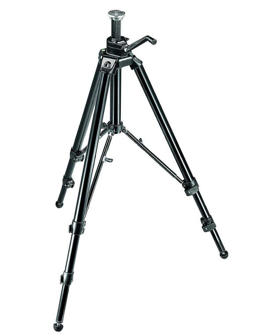 Manfrotto Manfrotto 475B Aluminum Pro Geared Tripod (Black) Tripod Legs