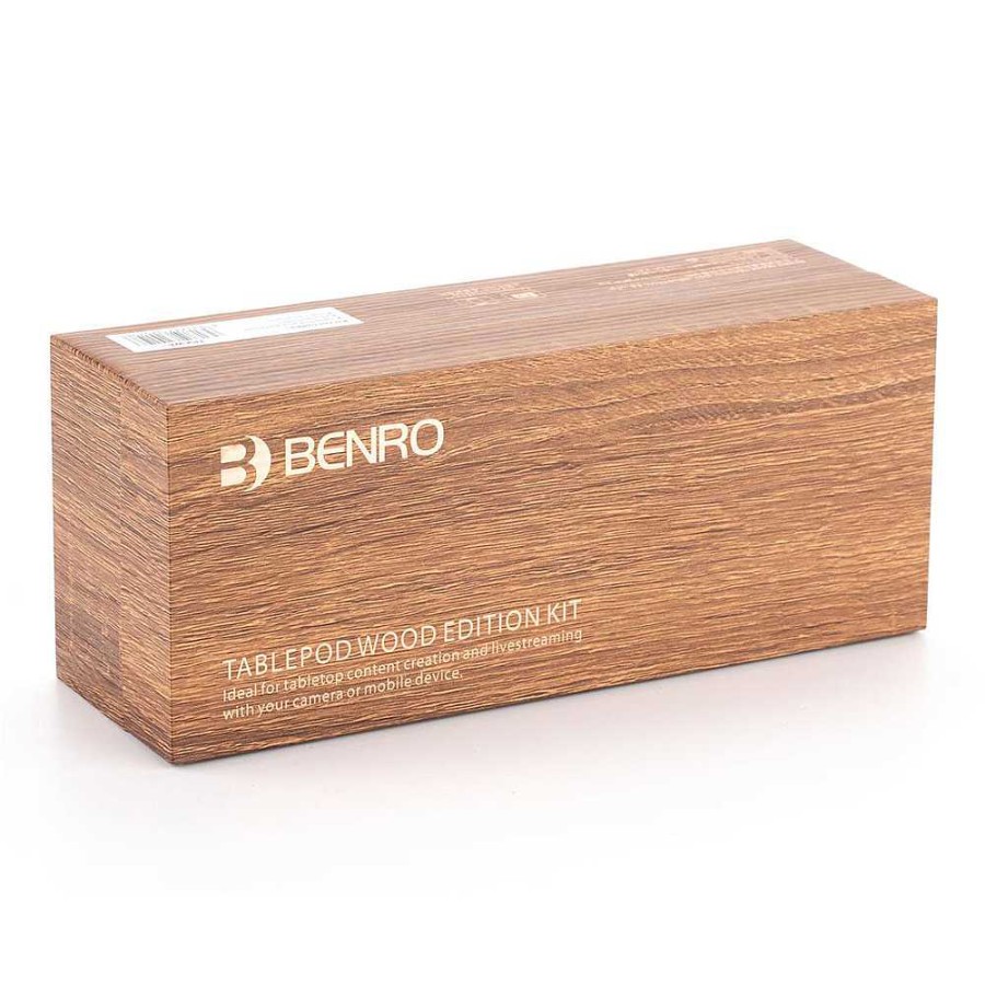 Benro Benro Wooden Edition Tablepod Kit With Carbon Fiber Tripod And Ball Head Tripod Kits