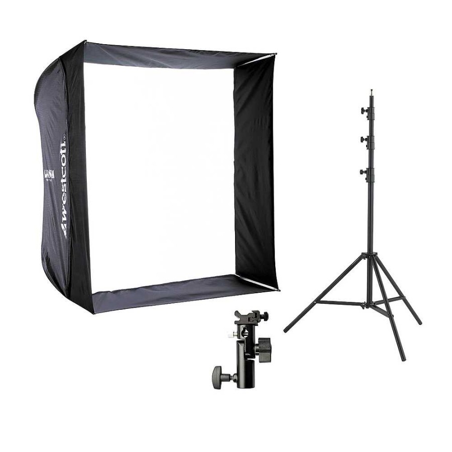 Westcott Westcott 28 In. Apollo Flash Kit Rectangular Soft Boxes