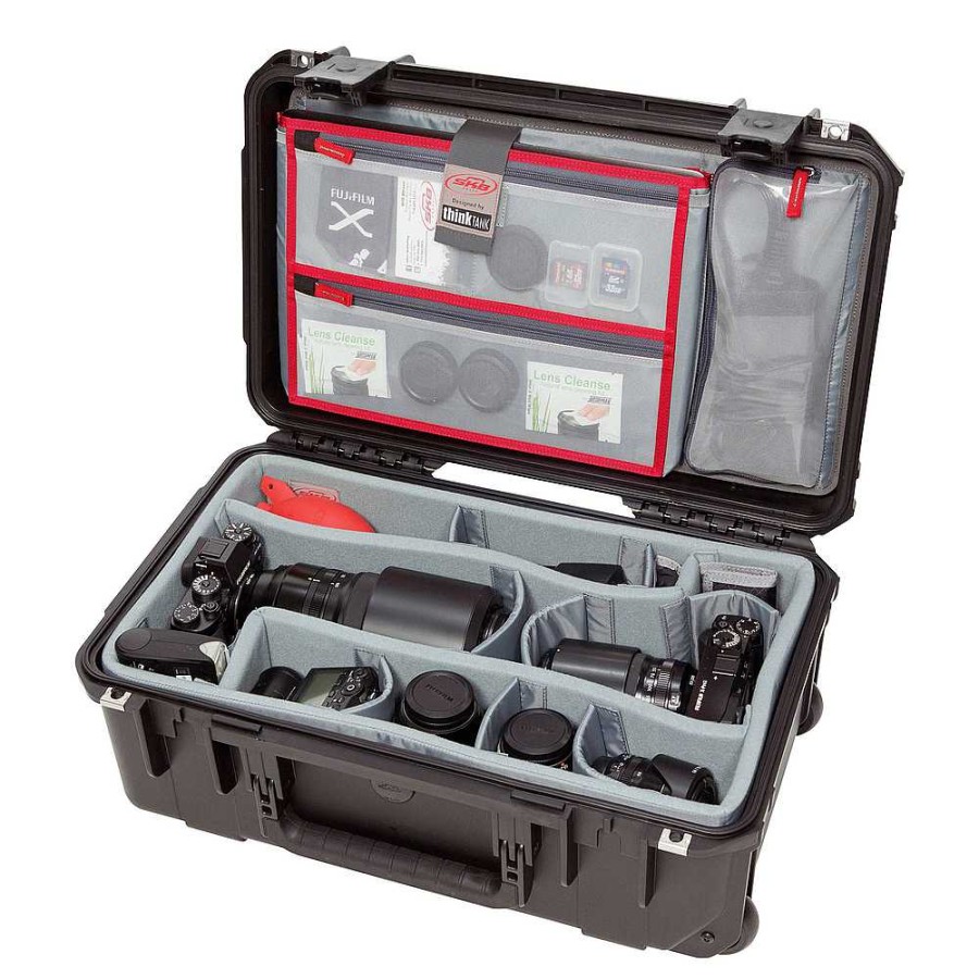 SKB Cases Skb Cases Iseries 2011-7 Case With Photo Dividers And Lid Organizer (Black) Equipment Cases & Bags