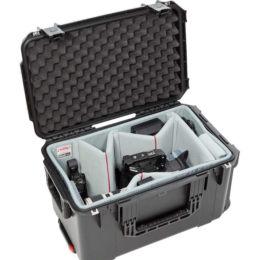 SKB Cases Skb Cases Iseries 2213-12 Case With Think Tank Video Dividers & Lid Foam (Black) Video Camera Bags