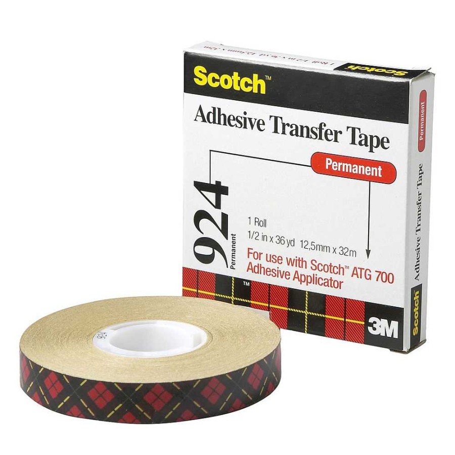 Ernest Paper Products Ernest Paper Products 3M 1/2 In. Scotch Atg Adhesive Transfer Tape (Clear) Tape