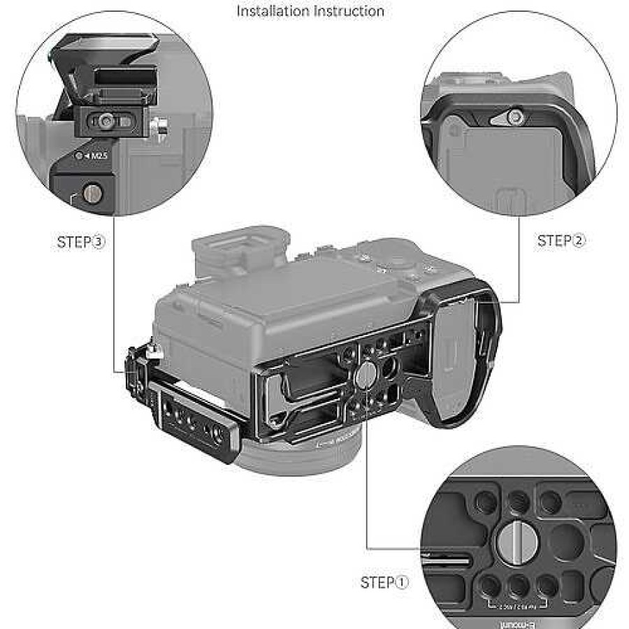 SmallRig Smallrig Rhinoceros Cage Kit For Sony A7R V, A7 Iv And A7S Iii Camera Support Systems