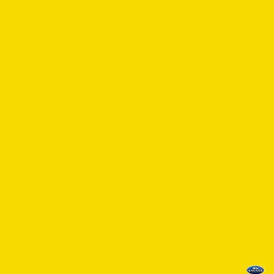 Savage Savage 107" X 12Yds Background Paper (#71 Deep Yellow) Paper Backgrounds