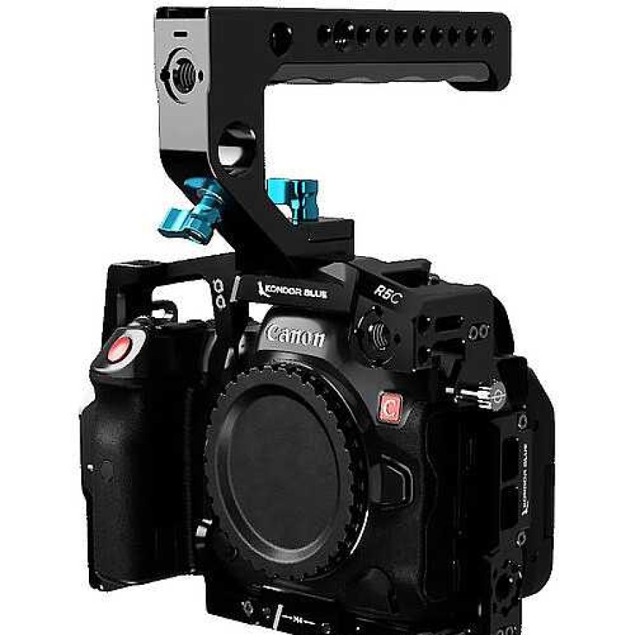 Kondor Blue Kondor Blue Cage For Canon R5 C With Top Handle (Raven Black) Camera Support Systems