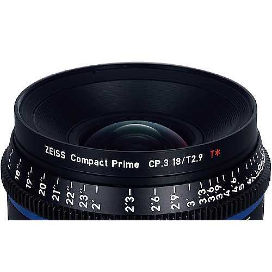 Zeiss Zeiss Cp.3 28Mm T2.1 Compact Prime Lens (Sony E Mount, Feet) Digital Cinema Lenses