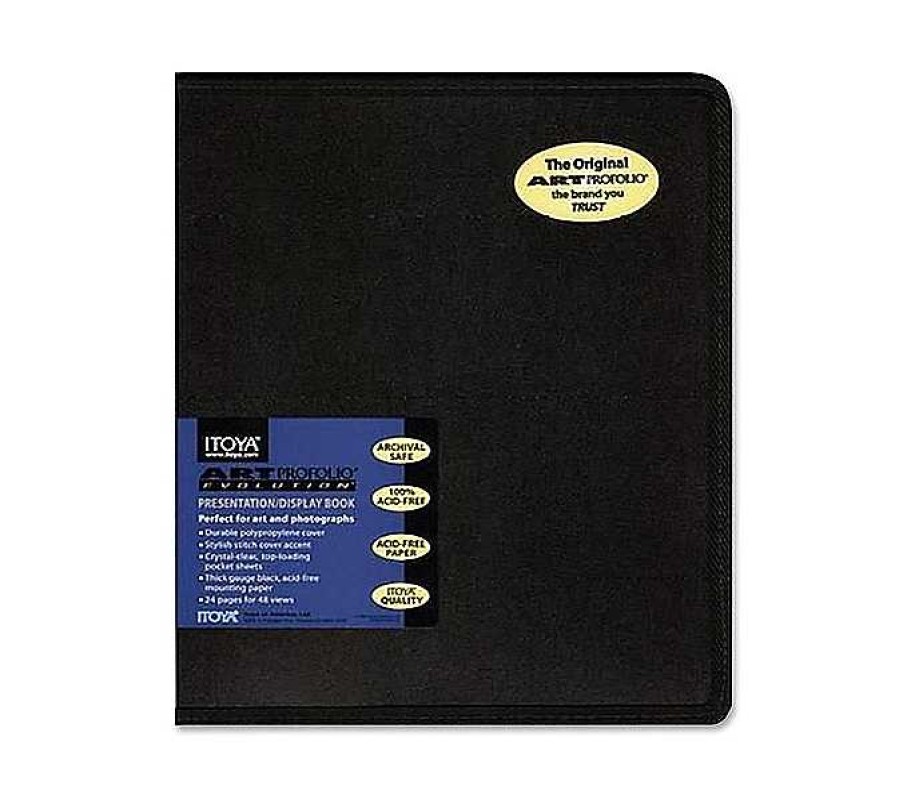 Itoya Itoya Evolution Presentation Profolio With (24) 9X12In Pages Portfolios & Archival Storage