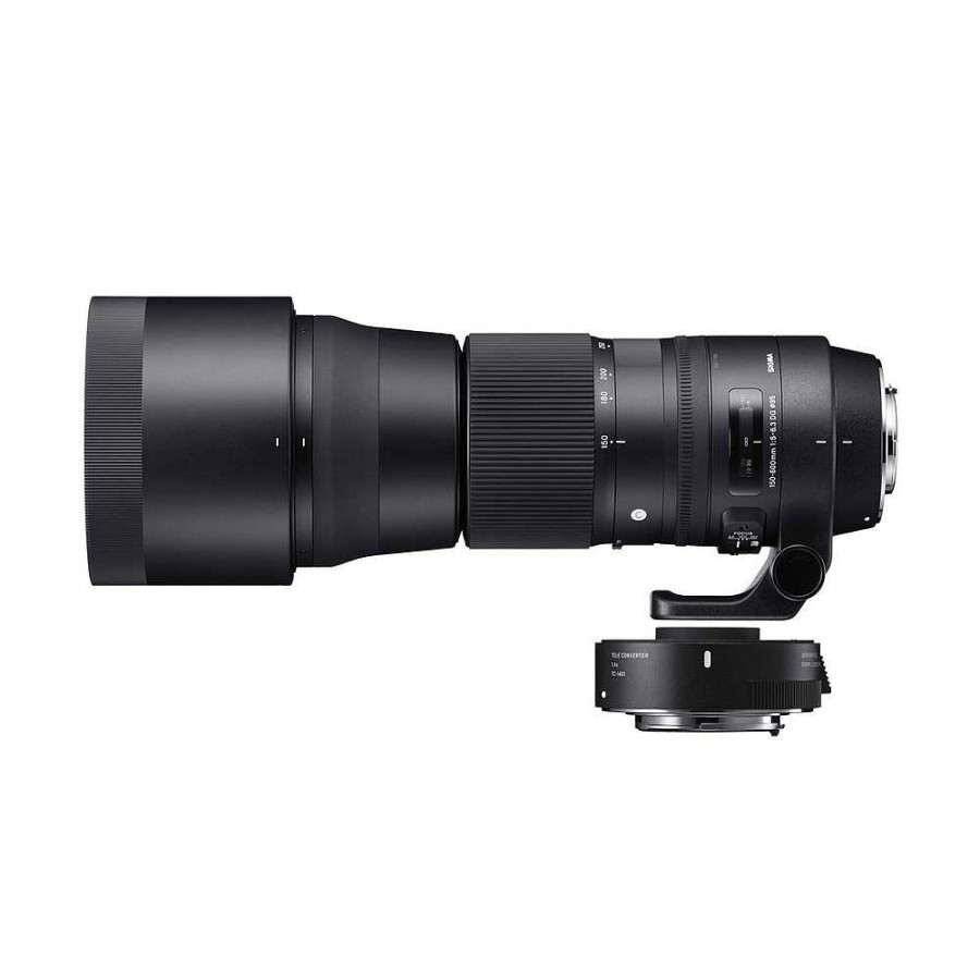 Sigma Sigma 150-600Mm F5-6.3 Dg Os Hsm Contemporary Lens With 1.4X Teleconverter Kit For Canon Telephoto Lenses