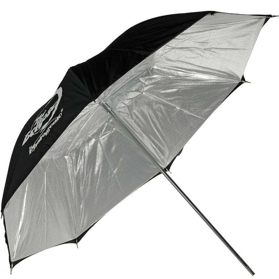 Photogenic Photogenic Eclipse 32" Umbrella With Silver Interior Lighting Umbrellas