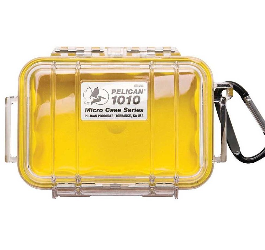 Pelican Pelican 1010 Micro Case (Clear Yellow) Equipment Cases & Bags