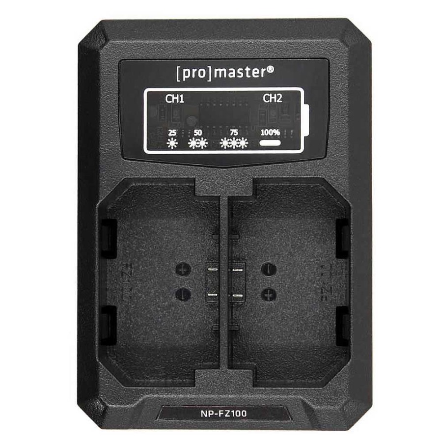 Promaster Promaster Dually Charger For Sony Np-Fz100 Batteries & Adapters