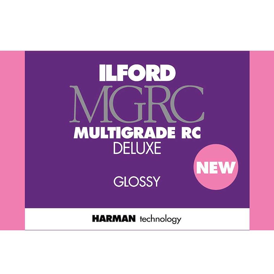 Ilford Ilford 5 X 7 In. Multigrade Rc Deluxe Paper (Glossy, 250 Sheets) Film & Darkroom