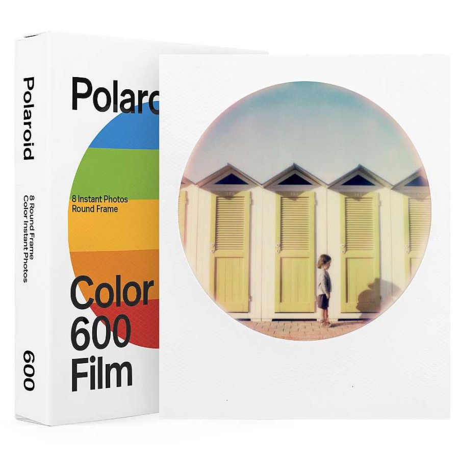 Polaroid Polaroid Color 600 Instant Film (8 Exposures, Round Frame) Film & Darkroom