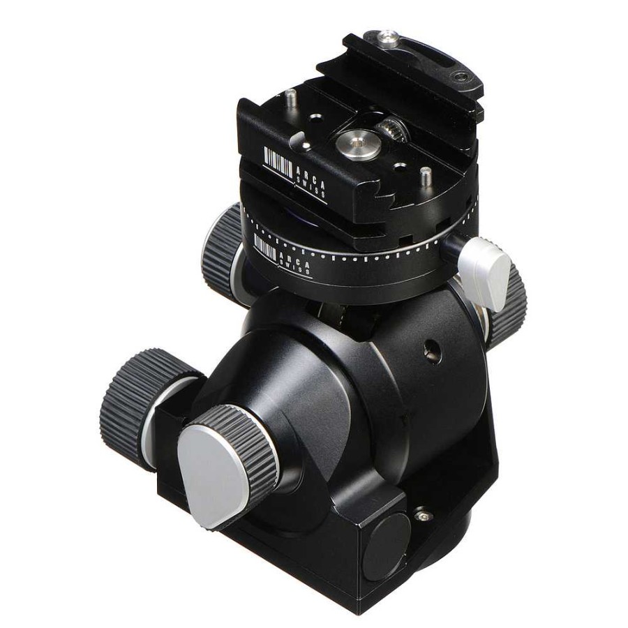 Arca-Swiss Arca-Swiss D4 Tripod Head With A Fliplock Lever Quick Release (Geared) Tripod Heads