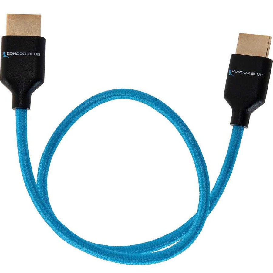 Kondor Blue Kondor Blue Ultra High-Speed Hdmi Cable (17 In., Blue) Cables