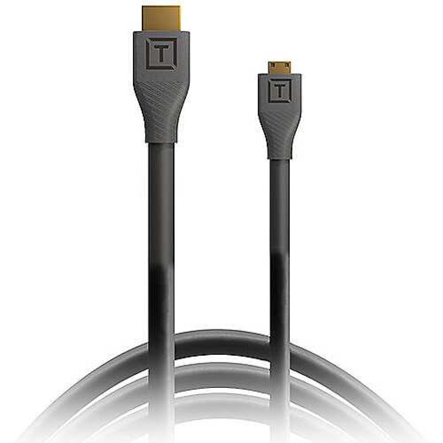 Tether Tools Tether Tools 10 Ft. Tetherpro Micro-Hdmi To Hdmi Cable With Ethernet (Black) Cables