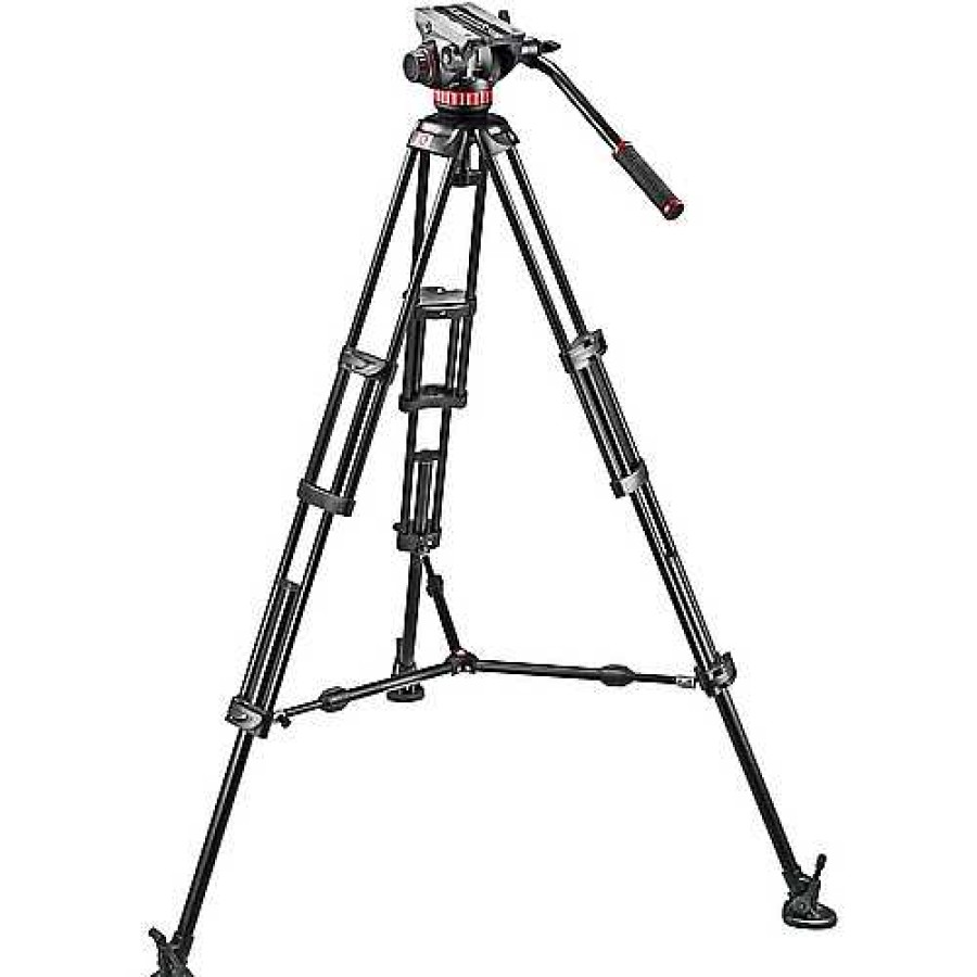 Manfrotto Manfrotto Mvh502A Head, 546B Tripod With Carry Bag Tripod Kits