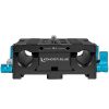 Kondor Blue Kondor Blue Universal 15Mm Lws Bridge Plate For Arri/Red/Ursa/C70/Venice (Raven Black) Video Tripods & Supports