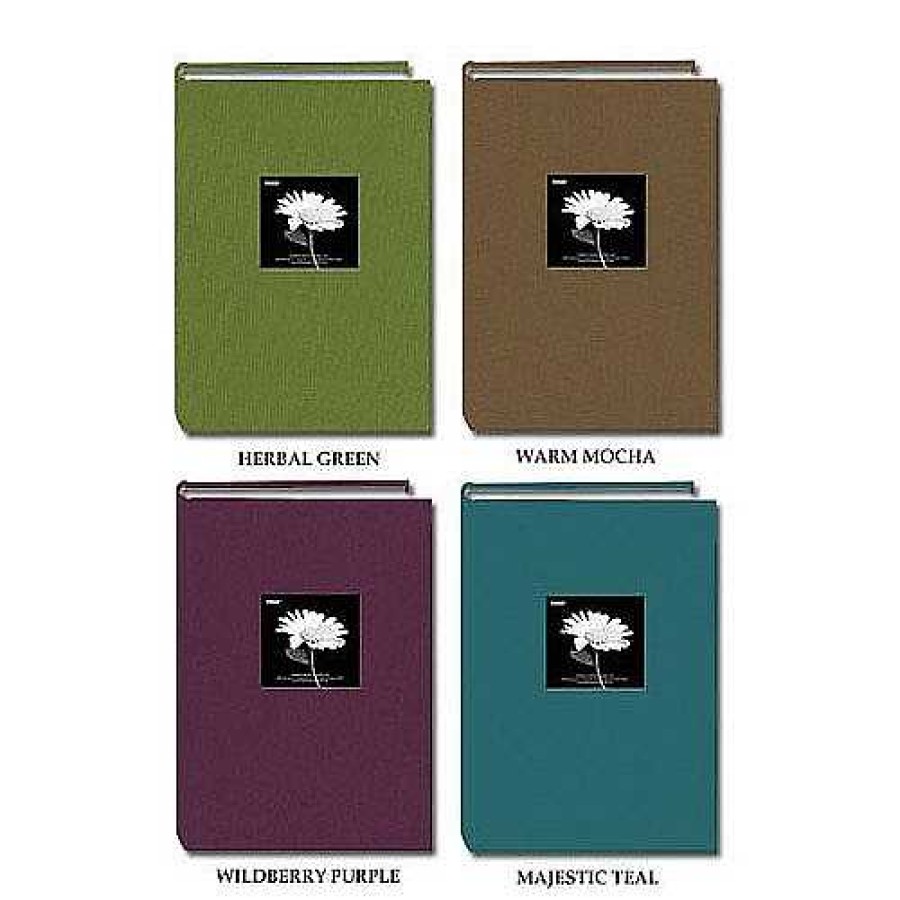 Pioneer Pioneer 4X6 Natural Colors Cloth Frame Album (Assorted Colors) Portfolios & Archival Storage