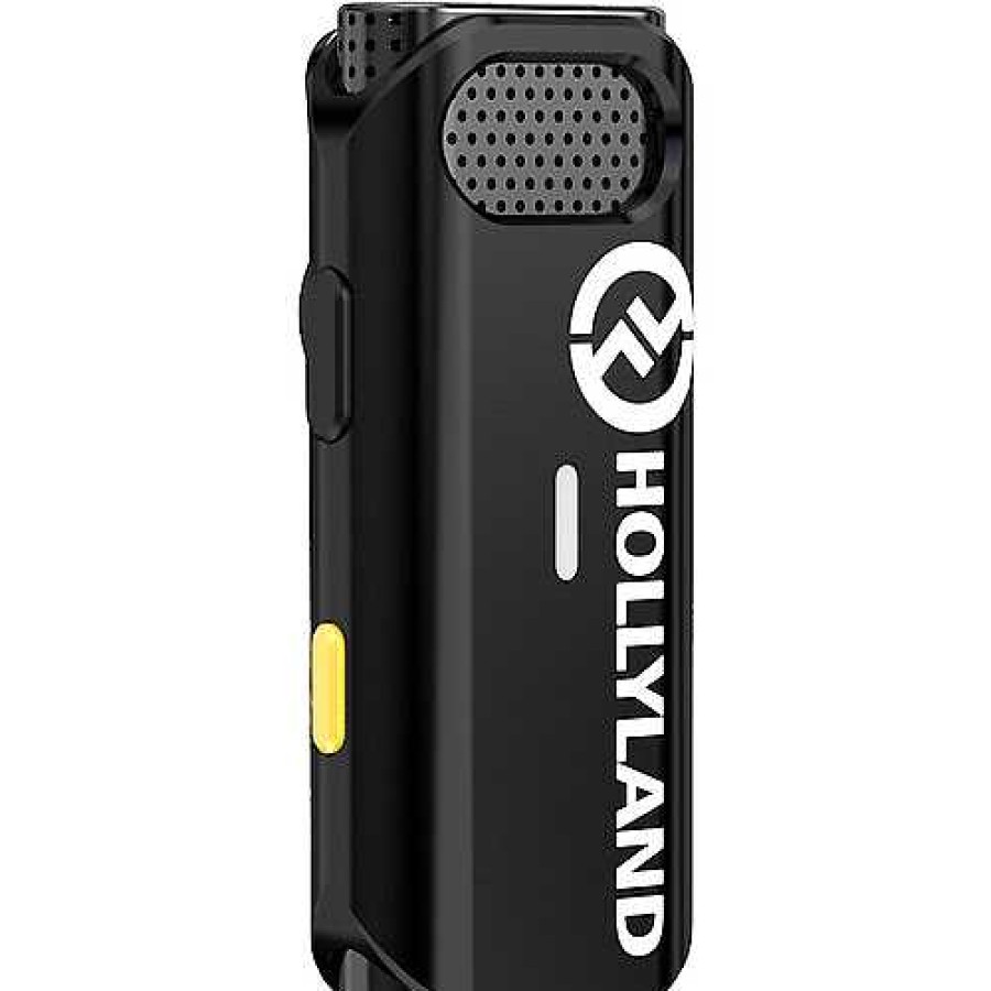 Hollyland Hollyland Lark C1 Duo 2-Person Wireless Microphone System With Lightning Connector For Ios Devices (Black, 2.4 Ghz) Wireless Audio Systems