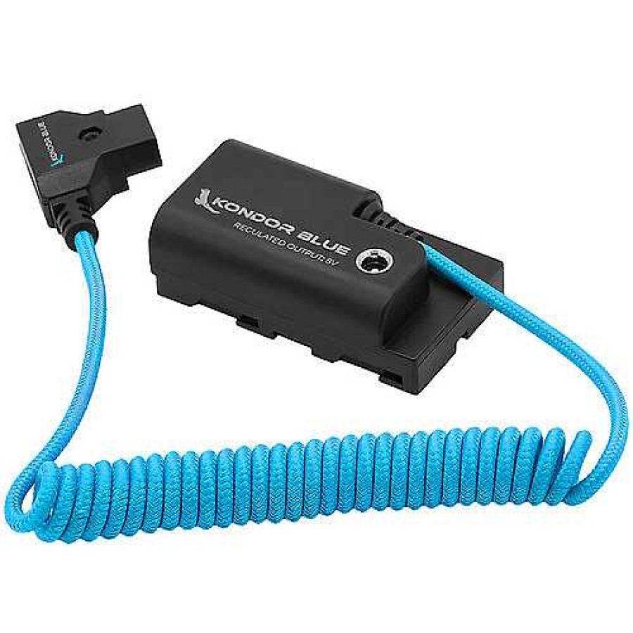 Kondor Blue Kondor Blue D-Tap Power Cable To Sony L-Series Dummy Battery Video Cables