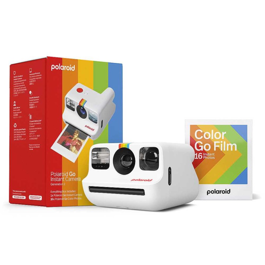 Polaroid Polaroid Go Generation 2 Instant Film Camera Everything Box (White) Film Cameras