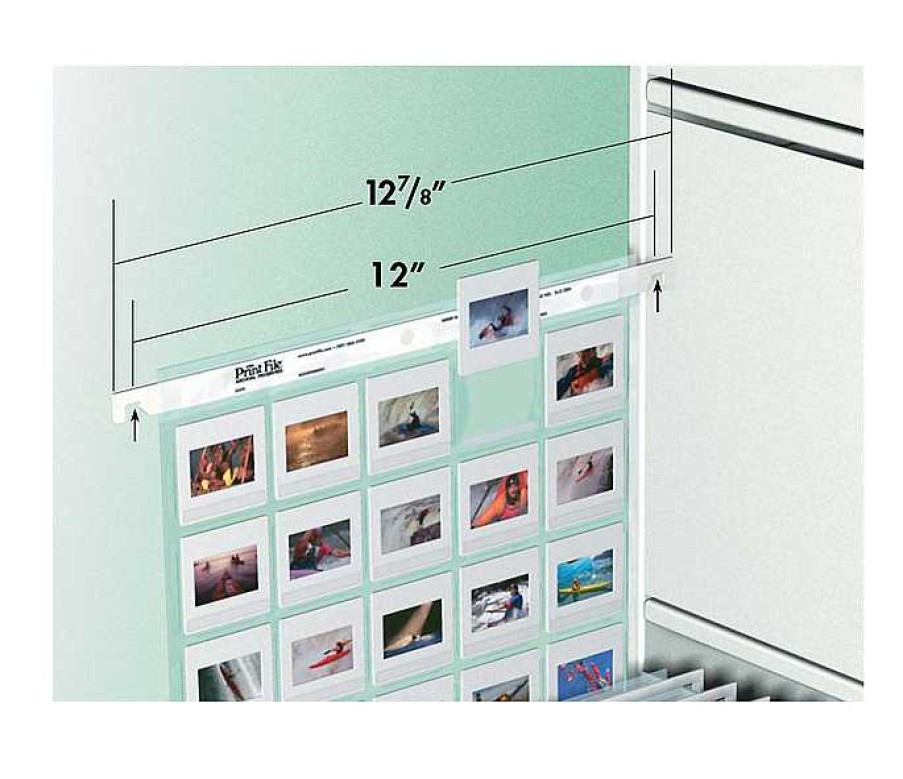 Print File Print File Slb-1 Archival Plastic Hanger (25 Pack) Portfolios & Archival Storage