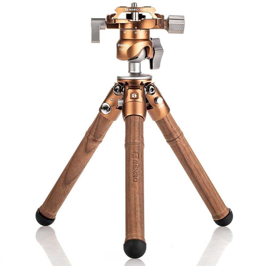 Benro Benro Wooden Edition Tablepod Kit With Carbon Fiber Tripod And Ball Head Tripod Kits