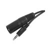 Calrad Calrad Male Xlr To 3.5Mm Stereo Plug (1 Ft. Long) Audio Cables