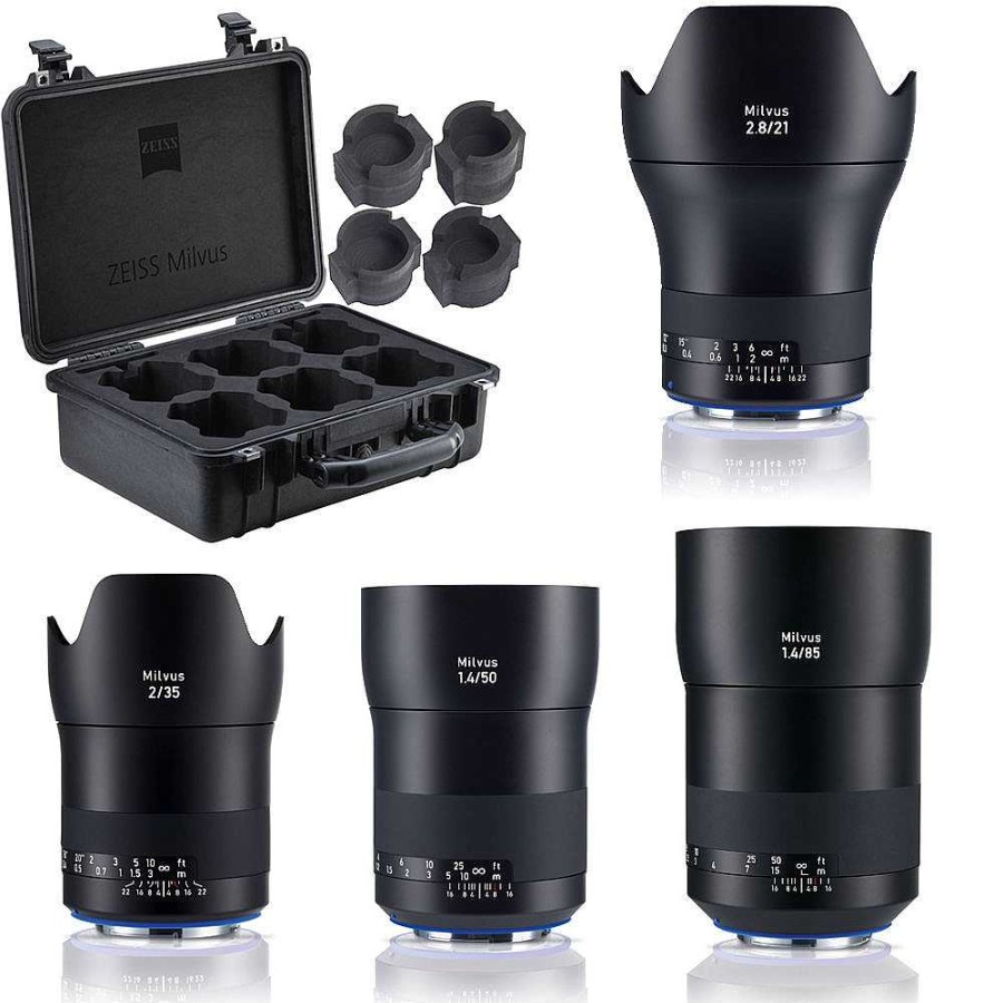 Zeiss Zeiss Milvus Lens Bundle For Canon Ef Wide Angle Lenses