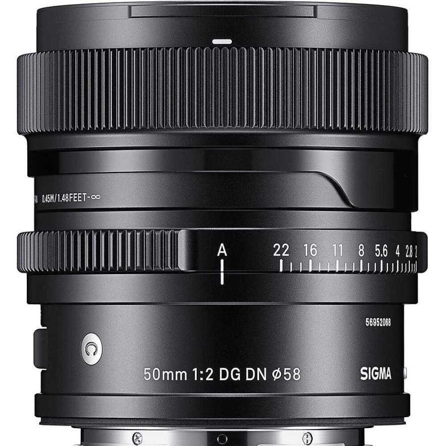 Sigma Sigma 50Mm F/2 Dg Dn Contemporary Lens For Leica L Normal Lenses