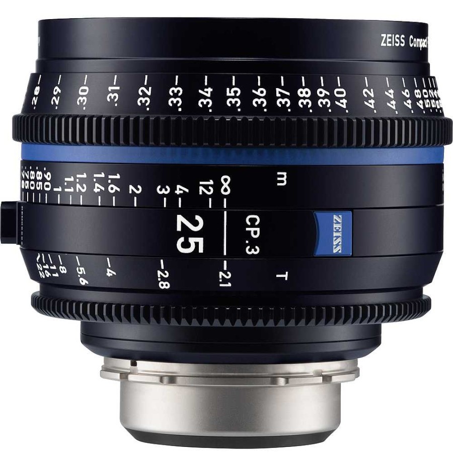 Zeiss Zeiss Cp.3 25Mm T2.1 Compact Prime Lens (Sony E Mount, Feet) Digital Cinema Lenses