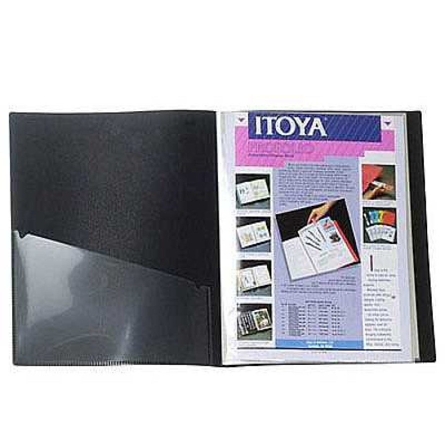 Itoya Itoya Itoya Archival Art Profolio Presentation Book (6 - 8.5 X 11" Pocket Pages, 12 Views) Portfolios & Archival Storage