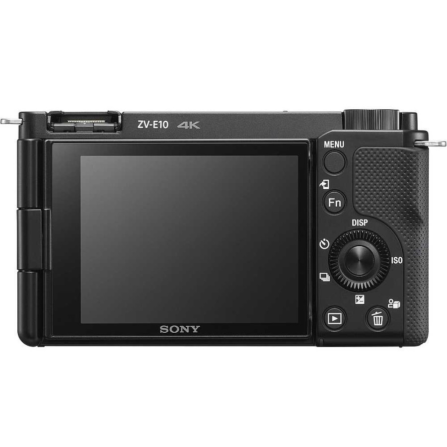 Sony Sony Alpha Zv-E10 Mirrorless Digital Camera Body (Black) With Sony E 10-20Mm F/4 Pz G Lens Mirrorless