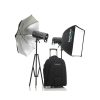 Bron Broncolor Move 1200 L Outdoor 2-Head Flash Kit 2 Monolight Strobe Heads & Kits