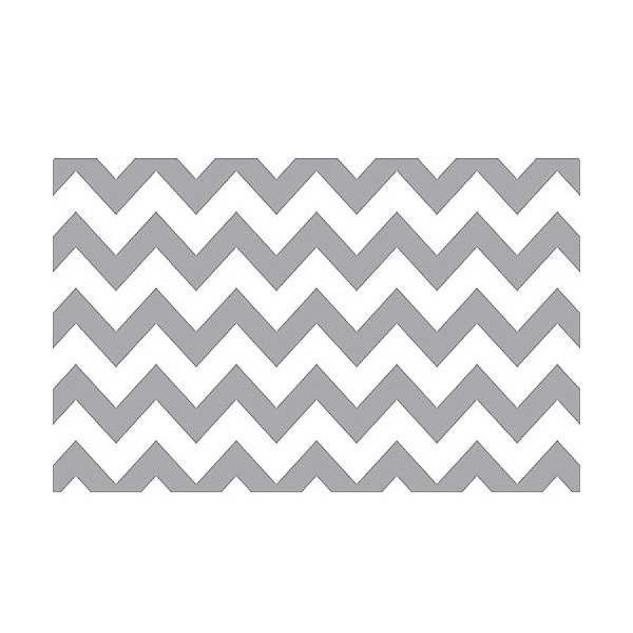 Savage Savage 53 In. X 18 Ft. Printed Background Paper (Gray & White Chevron) Paper Backgrounds