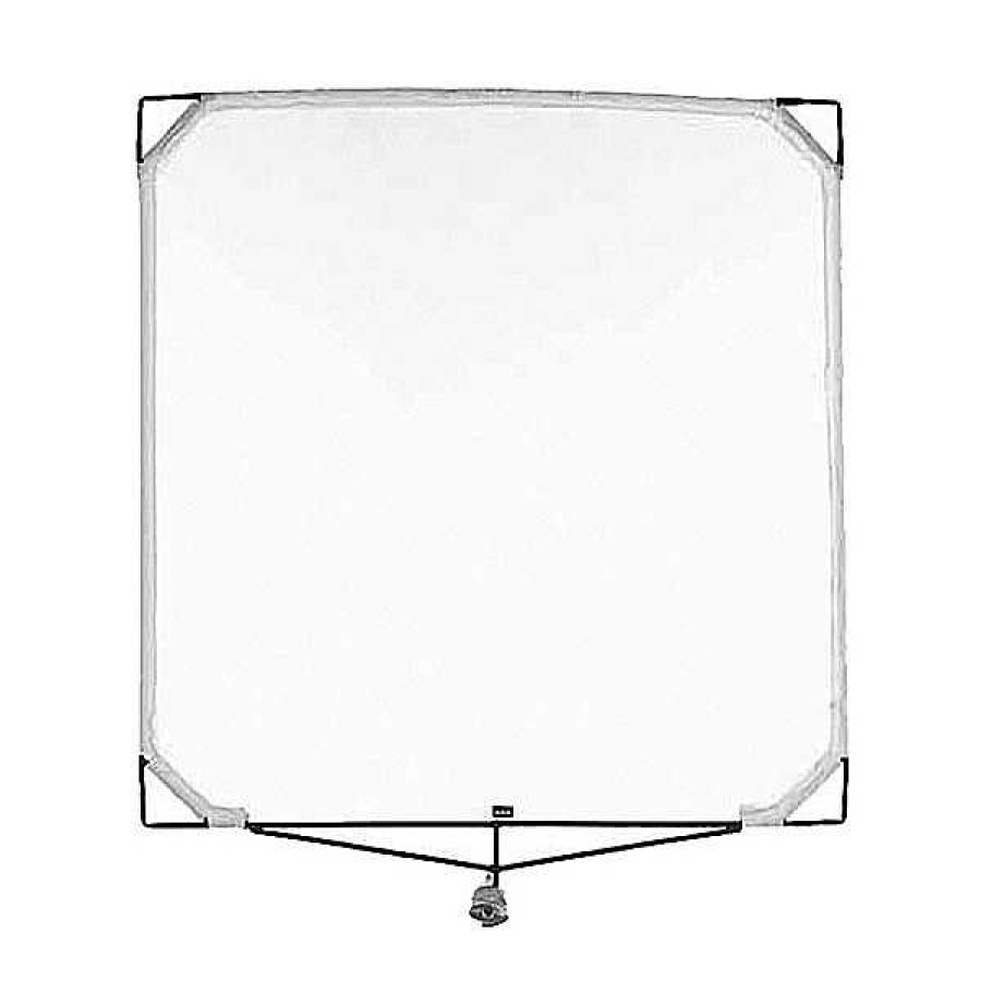 Matthews Matthews 48X48 In. Solid Frame Scrim (Black Single) Scrims & Flags