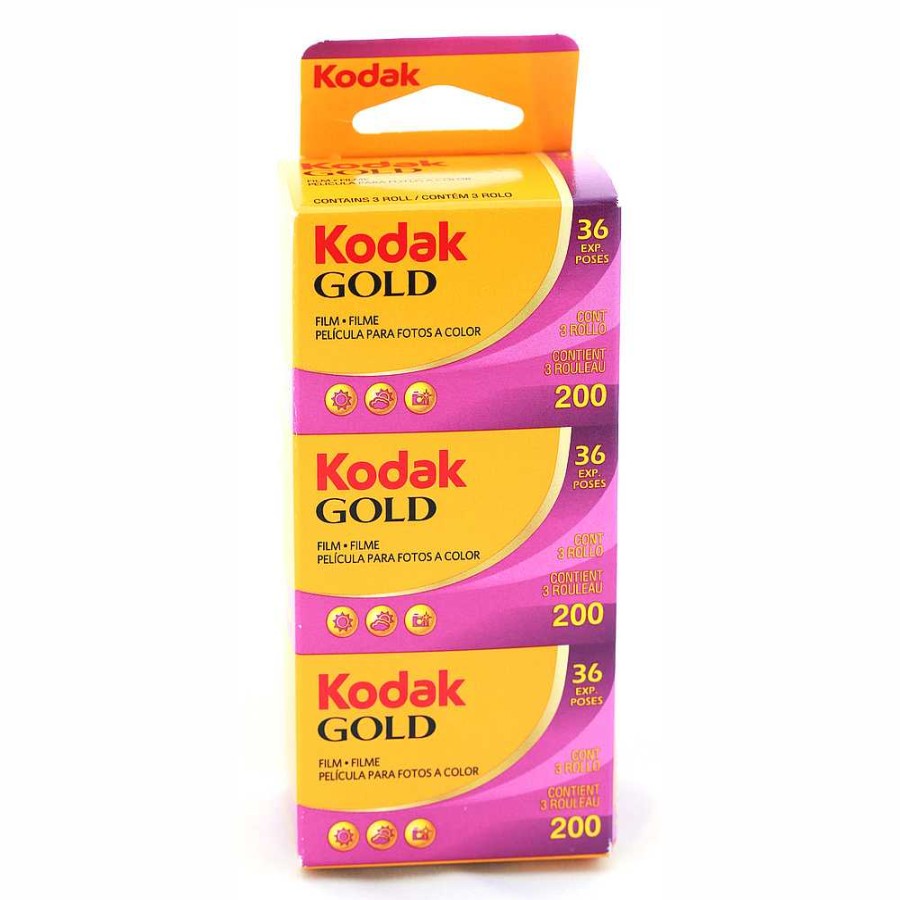 Kodak Kodak Gold 200 35Mm Film 36Exp - 3 Pack Film & Darkroom