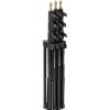 Manfrotto Manfrotto 7 Ft. Alu Mini Compact Air-Cushioned Stand Quick Stack 3-Pack (Black) Light Stands