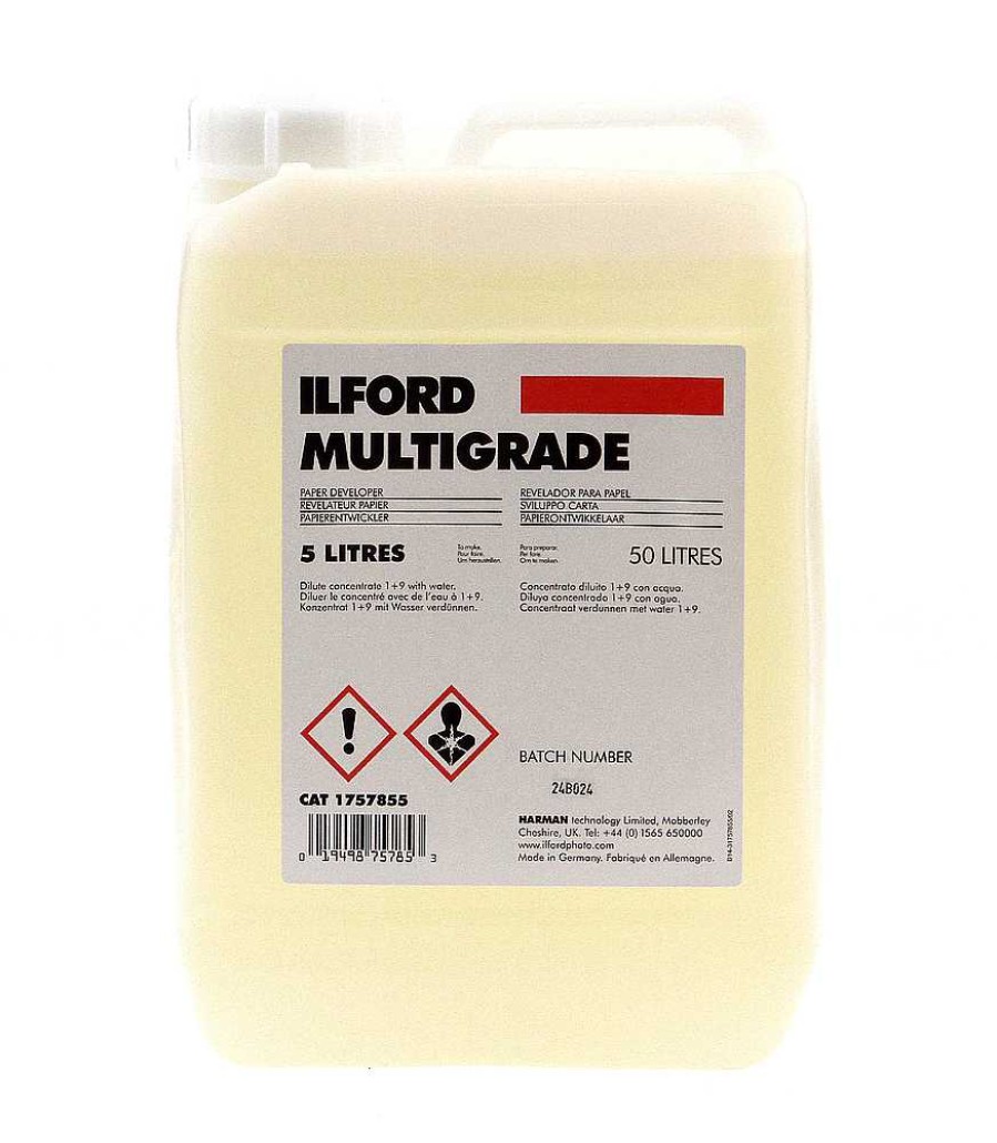 Ilford Ilford Multigrade Developer (Liquid) For Black & White Paper - 5 Liters Film & Darkroom