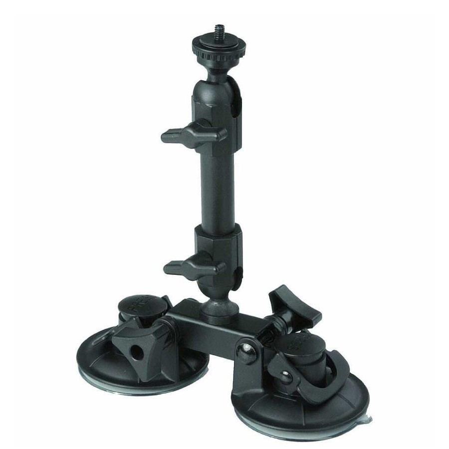 Delkin Devices Delkin Devices Fat Gecko Dual-Suction Camera Mount Video Stabilization